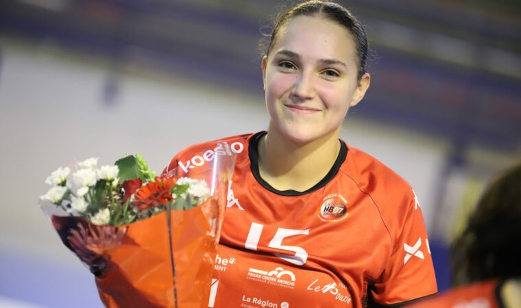 Le Pouzin VS Clermont : Noémie CHAIX Élue Joueuse du Match